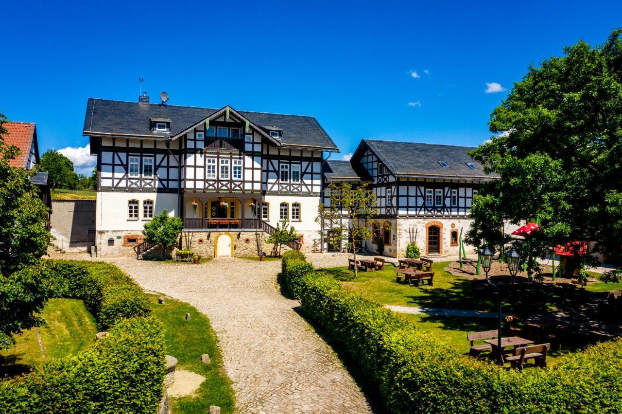 Ferienhof Domäne Groschwitz Rudolstadt Exterior foto